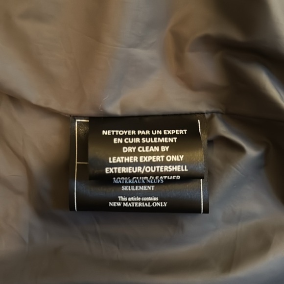 Bod & Christensen Leather Puffer Jacket - Picture 4 of 5